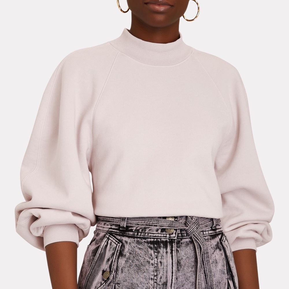AGOLDE Tarron Mock Neck Sweatshirt